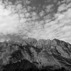 Wolken über den Bergen