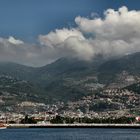 Wolken über den Bergen