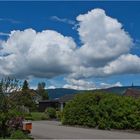 Wolken über den Dächern