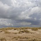 Wolken über den Dünen