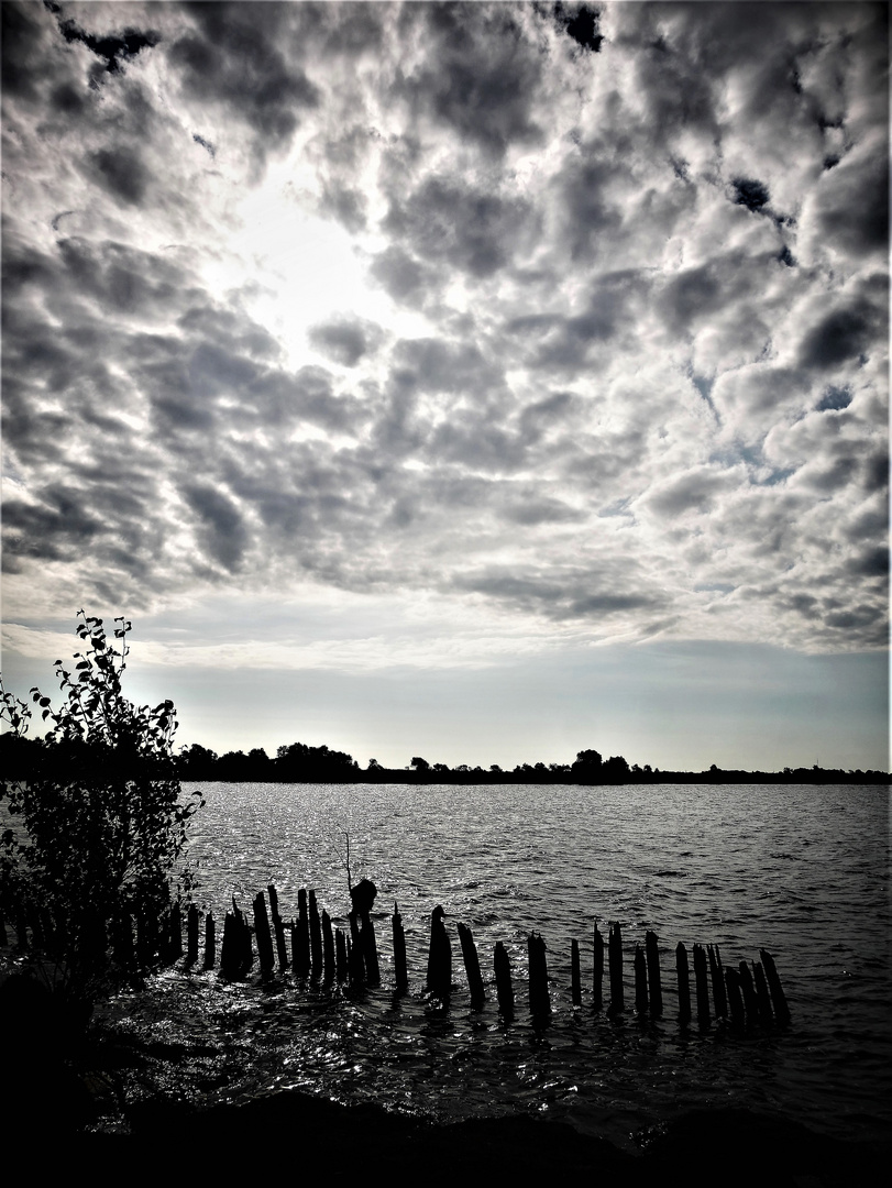 Wolken über den "Ewigen Meer"