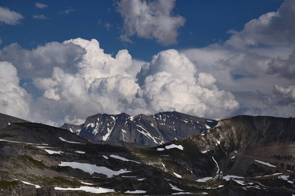 Wolken über den Glockner...