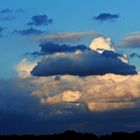 Wolken über den Lehnitzee 