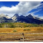 Wolken über den Tetons