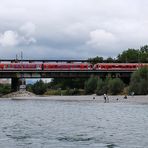 Wolken über der Braunauer Brücke