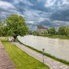 Wolken über der Donau