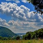 Wolken über der Donau