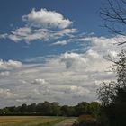 Wolken über der Feldmark