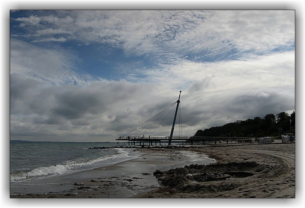 Wolken über der Flunder