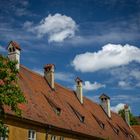 Wolken über der Fuggerei