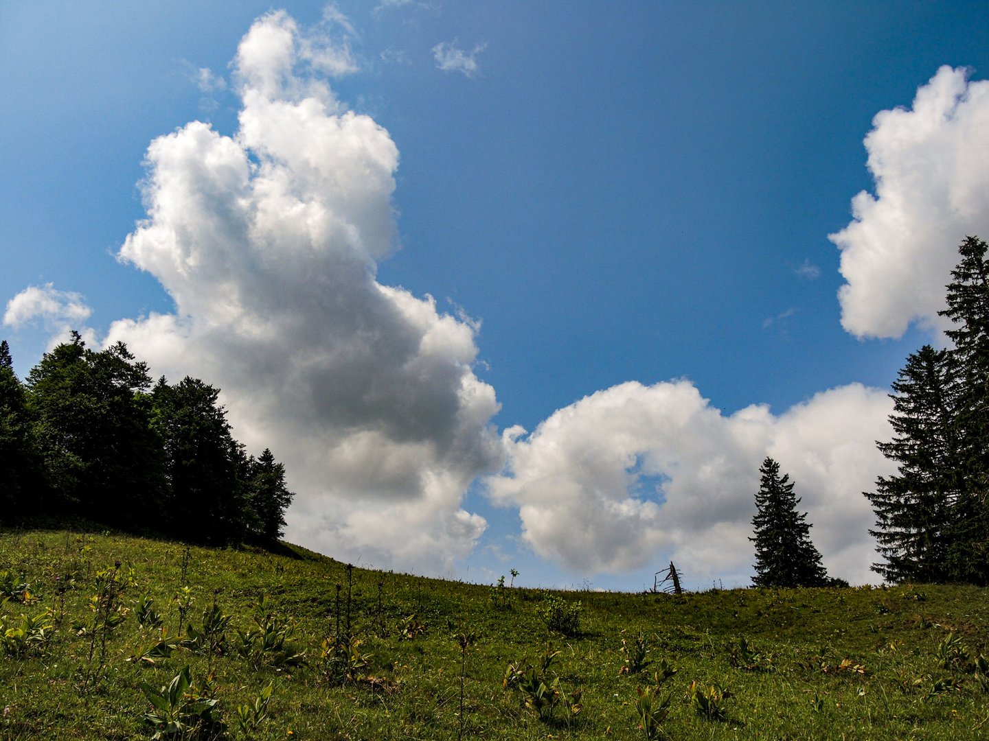 Wolken über der Krete