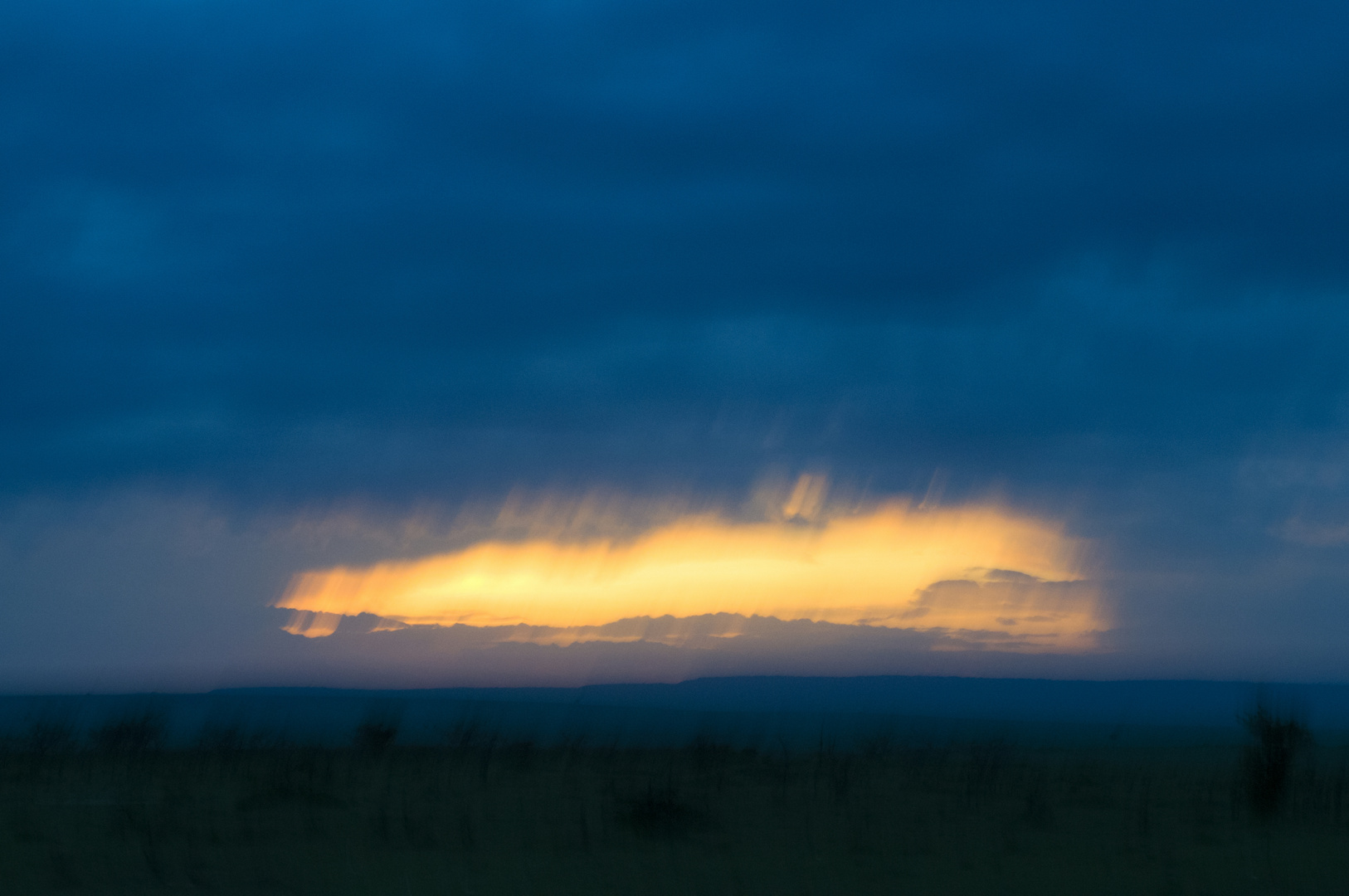 Wolken über der Maasai Mara