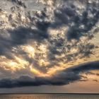 Wolken über der Nordsee