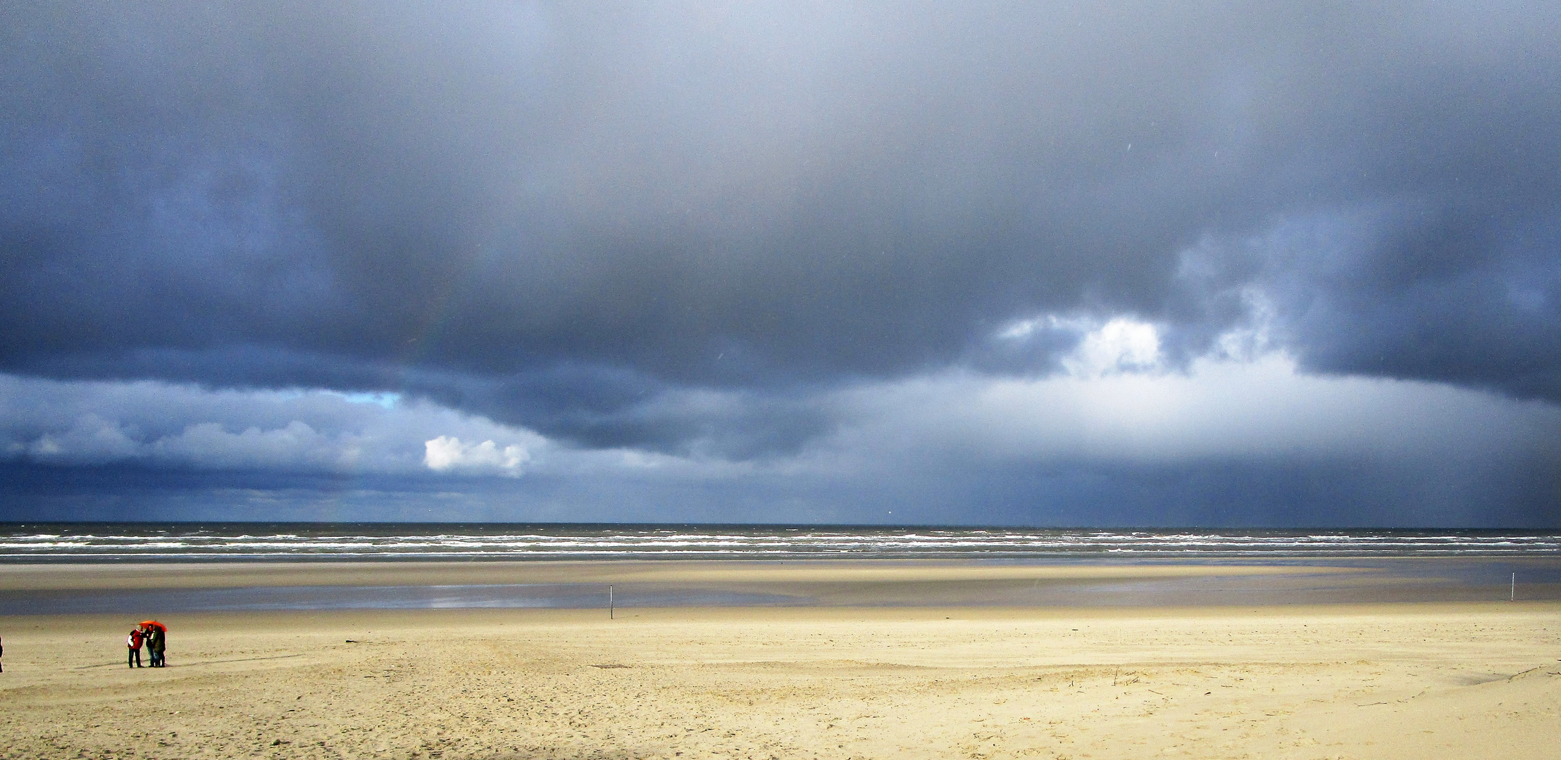 Wolken über der Nordsee