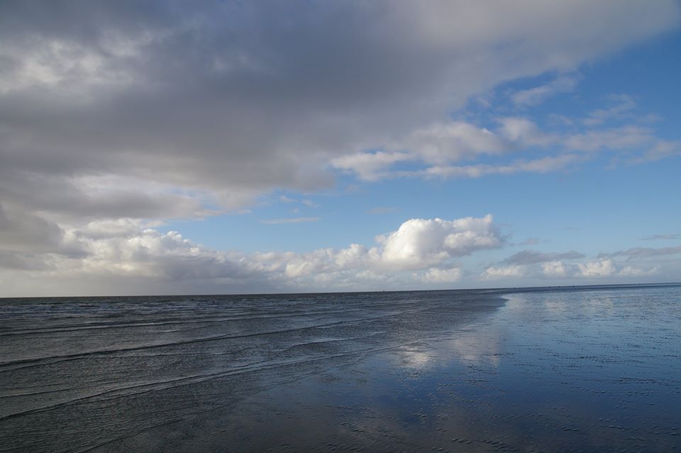 Wolken über der Nordsee