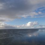 Wolken über der Nordsee