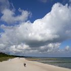 Wolken über der Ostsee