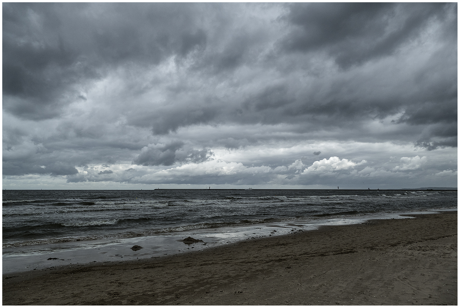 Wolken über der Ostsee