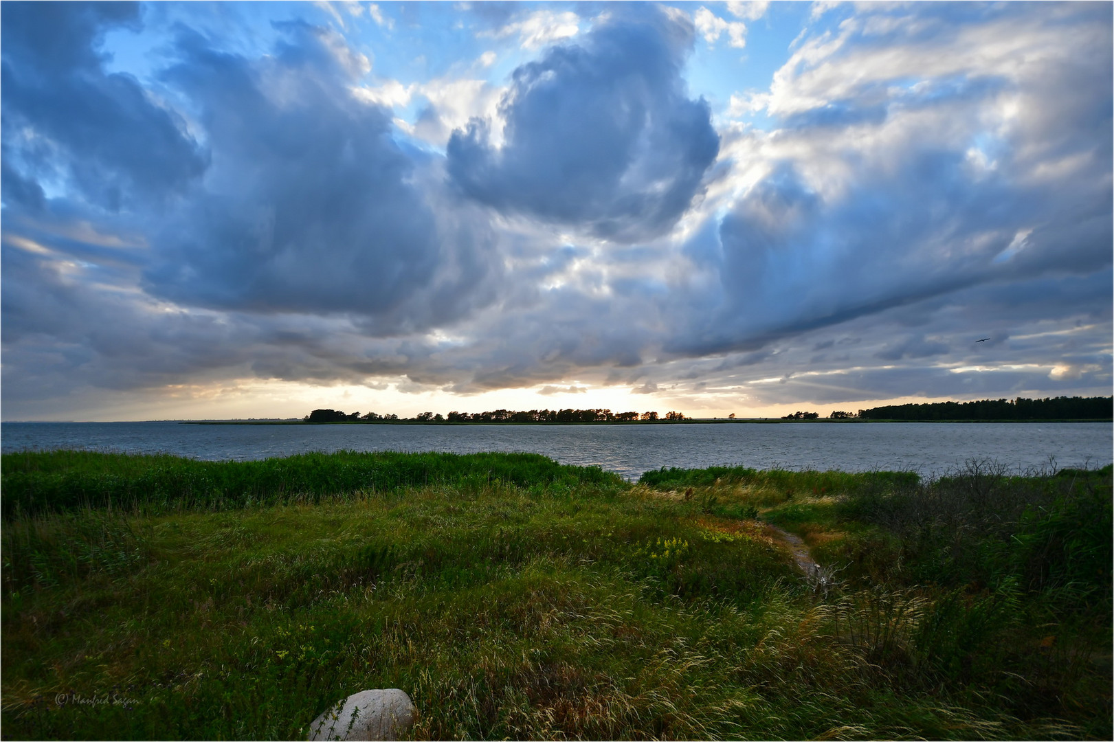 Wolken über der Ostsee