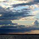 Wolken über der Ostsee vor Glowe auf Rügen