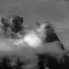 Wolken über der Santner Spitze