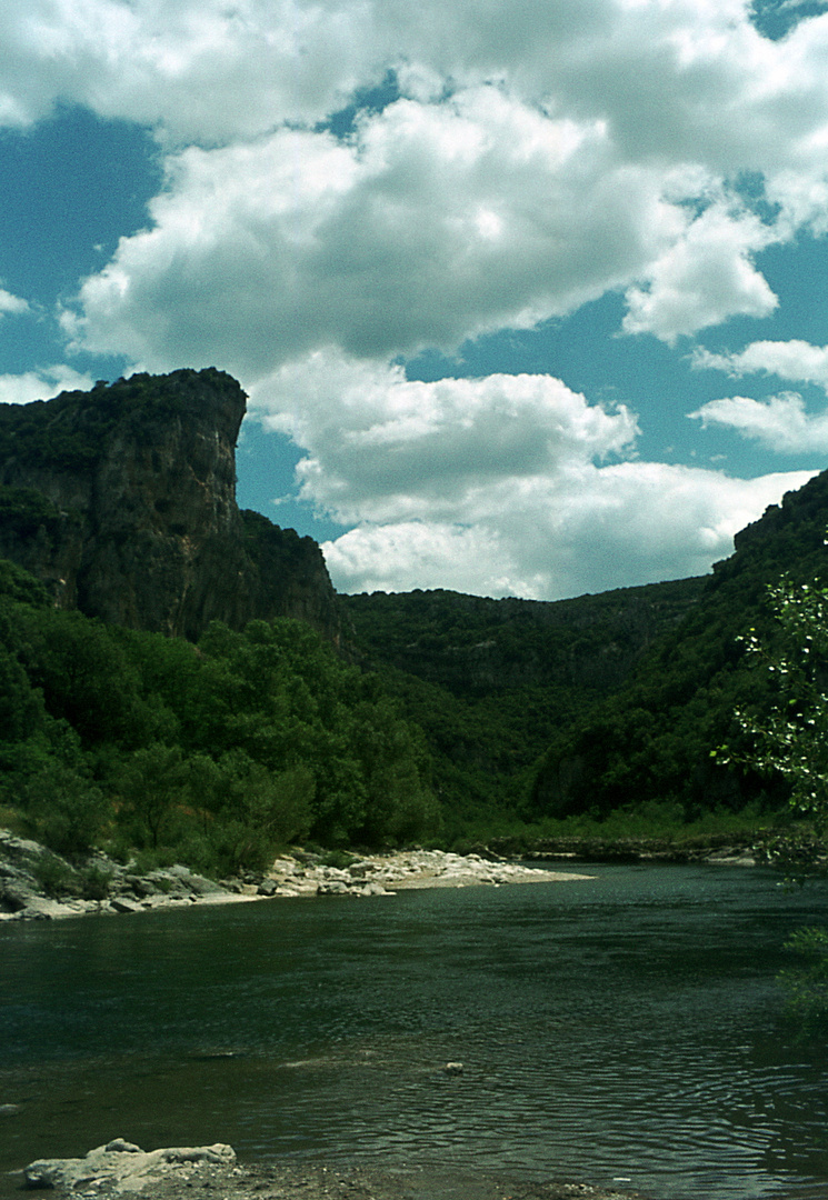 Wolken über der Schlucht