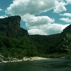 Wolken über der Schlucht