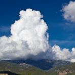 Wolken über der Serra de Tramuntana