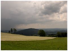 Wolken über der Sonnenalm