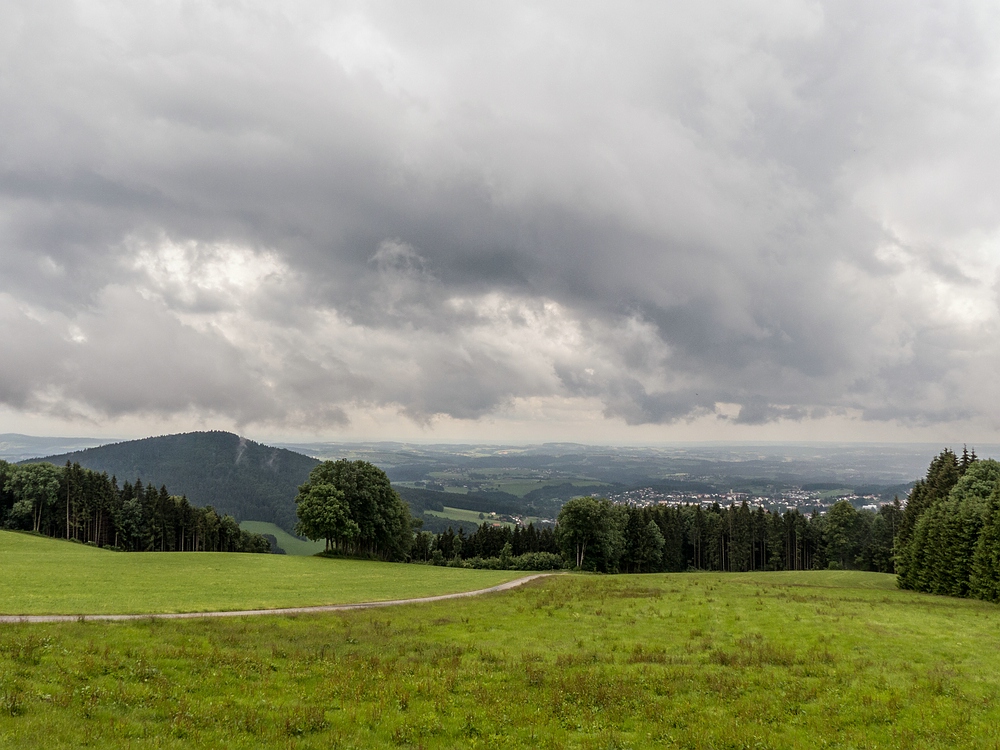 Wolken über der Sonnenalm