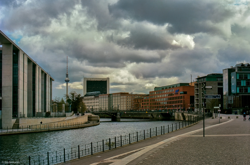 Wolken über der Stadt