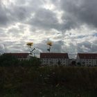 Wolken über der Stadt