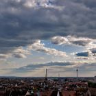 Wolken über der Stadt