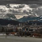 Wolken über der Stadt Salzburg