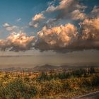 Wolken über der Toscana