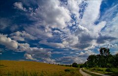 Wolken über der Uckermark...