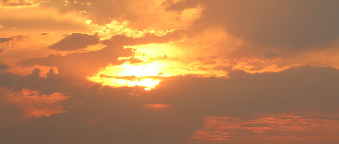 Wolken über Deutschland