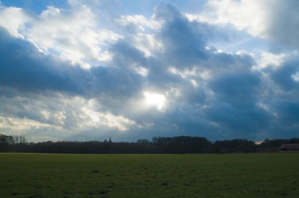 Wolken über Dorsten