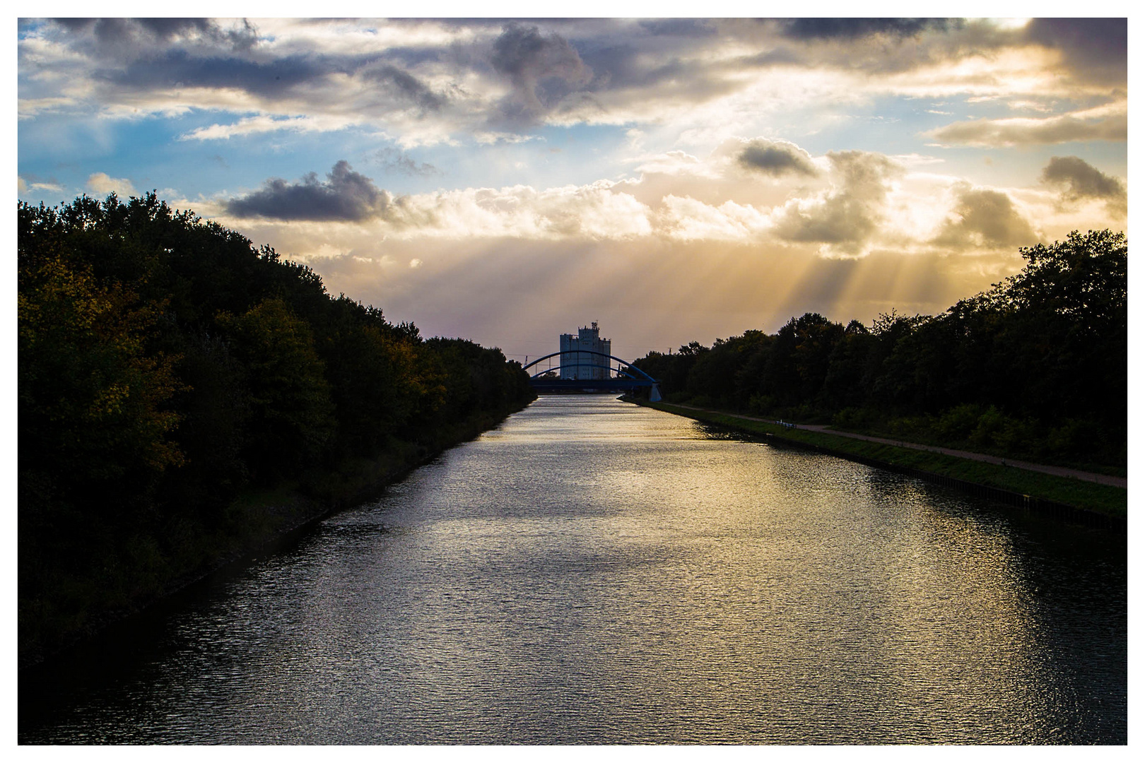 Wolken über Dorsten