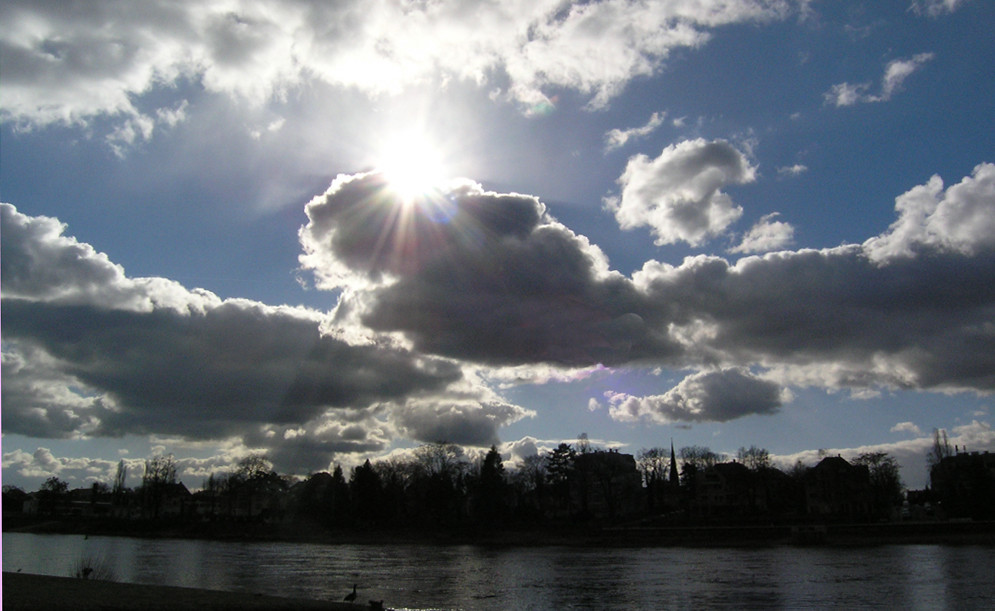 Wolken über Dresden