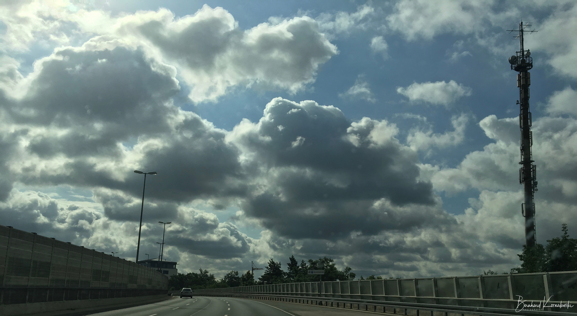 Wolken über Erlangen