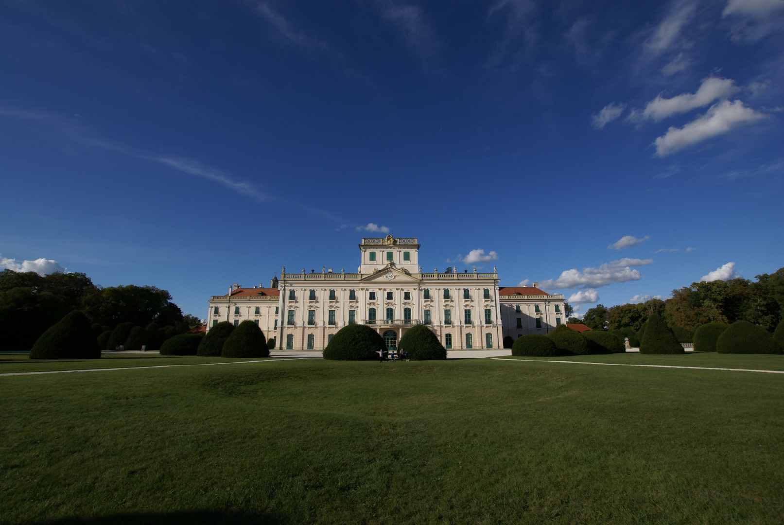 Wolken über Fertöd- (Schloss Esterházy)