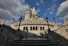 Wolken über Fischerbastei (Budapest)