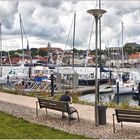 Wolken über Flensburg