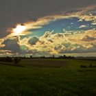 Wolken über Frankenhardt