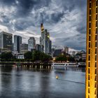 Wolken über Frankfurt