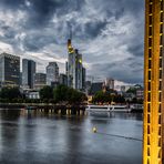 Wolken über Frankfurt