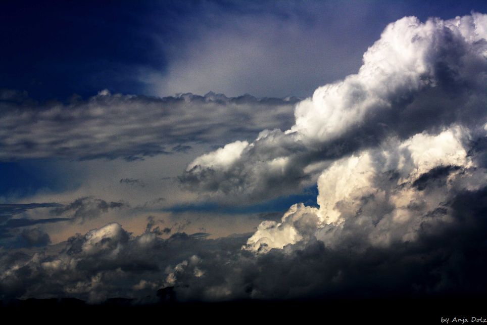 Wolken über Genf