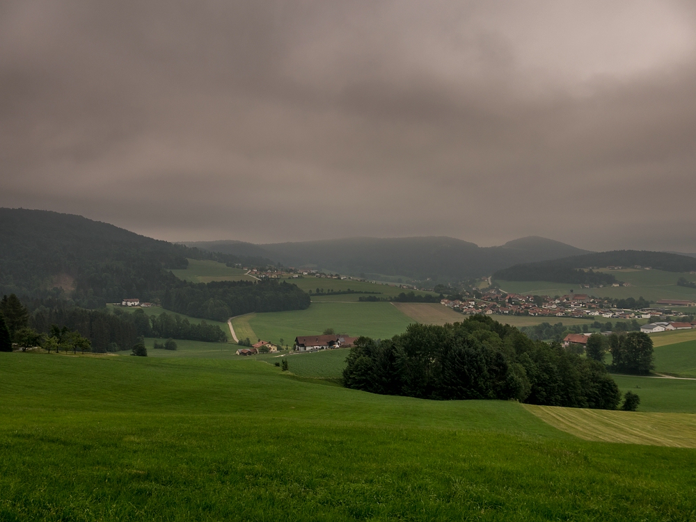 Wolken über Germannsdorf