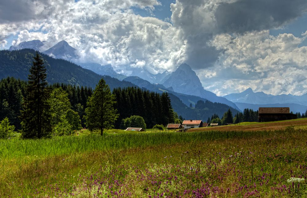 Wolken über Gerold